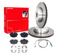 BREMBO Bremsscheiben 345mm Beläge WAKO Satz Hinten für BMW G31 G32 M-Sportbremse