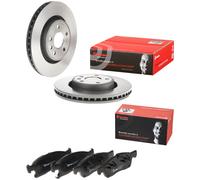 Brembo Bremsscheiben 350mm + Bremsbeläge Vorne passend für Jeep Grand Cherokee