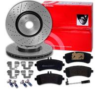 brembo BREMSSCHEIBEN 360mm + BELÄGE HINTEN für MERCEDES C-KLASSE W205 + SL R231