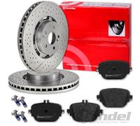 brembo BREMSSCHEIBEN 360mm + BELÄGE HINTEN passend für MERCEDES E 63 AMG W213