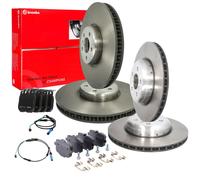 BREMBO Bremsscheiben 374/345mm Beläge Vorne Hinten für BMW G30 M-Sportbremse