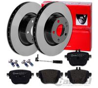 brembo BREMSSCHEIBEN + BELÄGE HINTEN für MERCEDES E-KLASSE W213 S213 A/C238 CLS