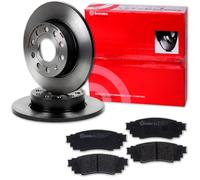 brembo BREMSSCHEIBEN + BELÄGE HINTEN passend für TOYOTA C-HR YARIS/COROLLA CROSS