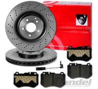 brembo BREMSSCHEIBEN + BELÄGE VORNE für MERCEDES E-KLASSE W213 S213 + CLS C257