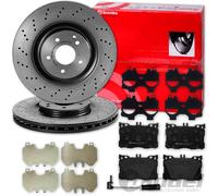 brembo BREMSSCHEIBEN + BELÄGE VORNE für MERCEDES E-KLASSE W213 W238 + CLS C257
