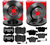 Brembo Bremsscheiben + Beläge Vorne + Hinten Für Mercedes Glc X253 C253 W253 Bremsscheibe: A.b.s.: 18535 A.b.s.: 19009 Abakus: 23103354 Ate: 240132