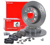 Bremsbelagsatz BREMBO P 85 020, Hinten [A]