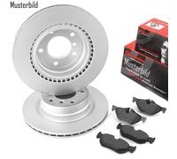 BREMBO Bremsscheiben Bremsbeläge Vorne für DODGE Durango WD JEEP G. Cherokee IV