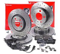 BREMBO Bremsscheibe XTRA LINE vorne rechts links Gelocht 280mm für SKODA VW SEAT (FAW) AUDI 09.7012.1X
