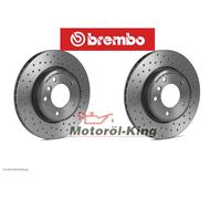 Brembo X-tra Sport-bremsscheiben Gelocht Vorne Vw Golf 5 6 7 Gti Gtd Octavia Rs Bremsscheibe: Audi: 1k0615301aa Audi: 5n0615301 Audi: 5q0615301f S