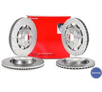 BREMBO BREMSSCHEIBEN SET VORNE & HINTEN MERCEDES AMG S63 S65 V222 W222 A217 C217