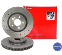 BREMBO BREMSSCHEIBEN VORNE MERCEDES BENZ A B CLA GLA W176 W246 W242 C117 X156