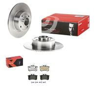 Brembo Bremsscheiben+ Xtra Beläge Hinten Passend Für Megane 2 Clio 3 Grandmodus Bremsbelagsatz Scheibenbremse: Opel: 3649110 Peugeot: 1631831780 R