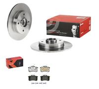 Brembo Bremsscheiben+ Xtra Beläge Hinten Passend Für Opel Crossland X Citroen C3 Bremsbelagsatz Scheibenbremse: Opel: 3649110 Peugeot: 1631831780 R