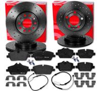 Brembo Gelochte Sport-bremsscheiben + Beläge Vo+hi Passend Für Bmw 1er E81 E87 Bremsscheibe: Bmw: 34116764641 34116854997 Bremsbelagsatz Bmw: 34116