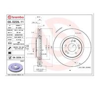 Brembo Scheibenbremse vorne rechts 26186212