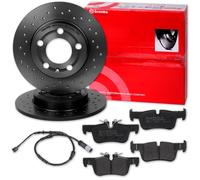 brembo SPORT BREMSSCHEIBEN 280mm+ BELÄGE HINTEN passend für MINI F54 F55 F56 F60