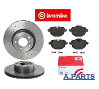 BREMBO XTRA BREMSENSATZ GELOCHT 330 mm HINTEN BMW X3 X4 F25 F26 PERFORMANCE