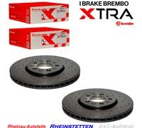 Brembo XTRA Sport-VA-288mm-2xBremsscheiben SKODA FABIA OCTAVIA RAPID ROOMSTER