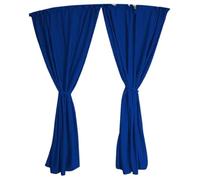 BREMER SITZBEZÜGE Abtrennung Fahrerhaus Sonnenschutz Führerhaus Gardinen Vorhang kompatibel mit FIAT Ducato Typ 250 ab 2006 Blau Camping Wohnmobil Zubehör