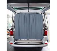 BREMER SITZBEZÜGE Heckklappe Flügeltür Kofferraumabdeckung Sonnenschutz Gardinen Vorhang kompatibel mit Ford Tourneo Transit Custom ab 2012 - 2018 in Grau