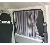 BREMER SITZBEZÜGE Maß Gardinen für VW T5 T6 Transporter Caravelle nur für 3 Fenster (716-1) in Grau