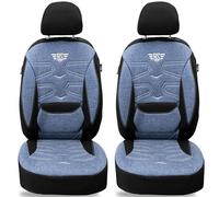 Schonbezüge Sitzbezüge für BMW X1 F48 Bj ab 2015 in Schwarz/Blau KT306