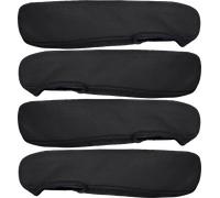Bremer-Sitzbezüge Typ 1 Armlehnenbezug 4 Stück für Ducato / Boxer / Jumper schwarz schwarz schwarz