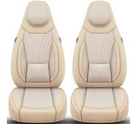 Bremer Sitzbezüge Wohnmobil Schonbezüge C-Serie 2 Stück für Fiat Ducato / Jumper / Boxer beige beige beige