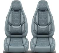 Bremer Sitzbezüge Wohnmobil Schonbezüge H-Serie 2 Stück für Fiat Ducato / Jumper / Boxer grau grau grau