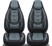 Bremer Sitzbezüge Wohnmobil Schonbezüge H-Serie 2 Stück für Fiat Ducato / Jumper / Boxer grau/schwarz grau /schwarz grau /schwarz