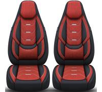 Bremer Sitzbezüge Wohnmobil Schonbezüge H-Serie 2 Stück für Fiat Ducato / Jumper / Boxer rot/schwarz rot / schwarz rot / schwarz