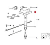 ORIGINAL BREMI Zündspule 11856T für BMW 3/5/7 E34 E38 E30 Z1 E31 E36 E32