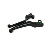 Brems & Kupplungshebel Set Wide Blade Schwarz, f. Harley - Davidson von 82 - 95
