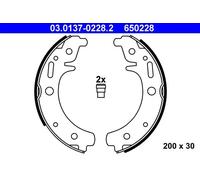 ATE Bremsbackensatz 03013702282 für TRABANT
