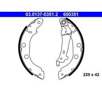 ATE Bremsbackensatz 03.0137-0351.2