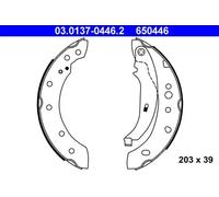 ATE Bremsbackensatz 03.0137-0446.2