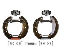 Bremsbacken Hinterachse vormontiert 37241 FEBI BILSTEIN für RENAULT MEGANE I