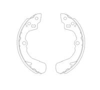 Bremsbacken KBS-8905 KAVO PARTS für DAIHATSU SUBARU SUZUKI ROVER