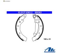 BREMSBACKENSATZ 03.0137-0363.2 FÜR CHEVROLET SPARKMATIZ DAEWOO LQ4LA2 1.0L 4cyl