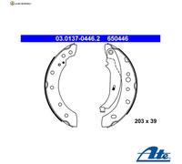 BREMSBACKENSATZ 03.0137-0446.2 FÜR PEUGEOT 206/Van/Hatchback/+/SW 206+ 1.1L 4cyl