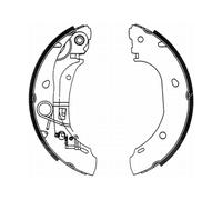 ABE Elektrotechnik GmbH Bremsbackensatz C0F025ABE Hinterachse 4 Bremsbacken für Citroën/Fiat/Peugeot