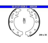 ATE Bremsbackensatz 03013702282 für TRABANT