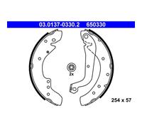 1x Bremsbackensatz ATE 03.0137-0330.2 passend für CITROËN FIAT OPEL PEUGEOT