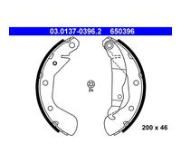 Bremsbackensatz ATE 03.0137-0396.2 für Opel Corsa C Tigra Twintop