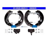 Bremsbackensatz ATE 03.0520-0825.3 für Renault Opel Trafic Arena Combi
