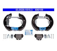 Bremsbackensatz ATE 03.0520-1515.3 für Hyundai I10 I