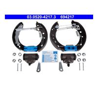 Bremsbackensatz ATE 03.0520-4217.3 Original ATE TopKit für, Hinterachse