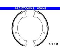 Bremsbackensatz, Feststellbremse 03.0137-0449.2 ATE für VOLVO V70 I 850 Kombi