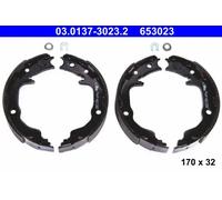 ATE Bremsbackensatz, Feststellbremse 03.0137-3023.2 für CHRYSLER CITROËN FIAT